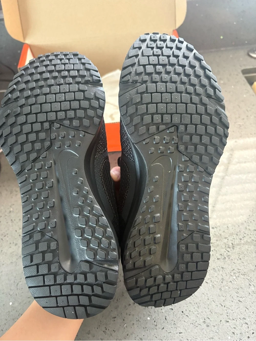 Nike W Black Athletic Running Shoes